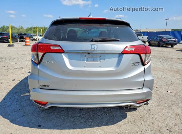 3CZRU6H97KM710671 2019 HONDA HR-V Silver Вид ззаду
