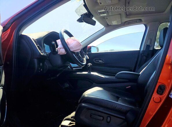 3CZRU6H98LM736200 2020 HONDA HR-V Orange Vista interior delantera