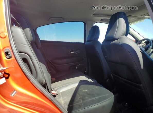 3CZRU6H98LM736200 2020 HONDA HR-V Orange Vista de los asientos traseros