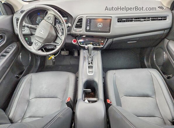 3CZRU6H9XKM712818 2019 HONDA HR-V Blue წინა პანელის ხედი