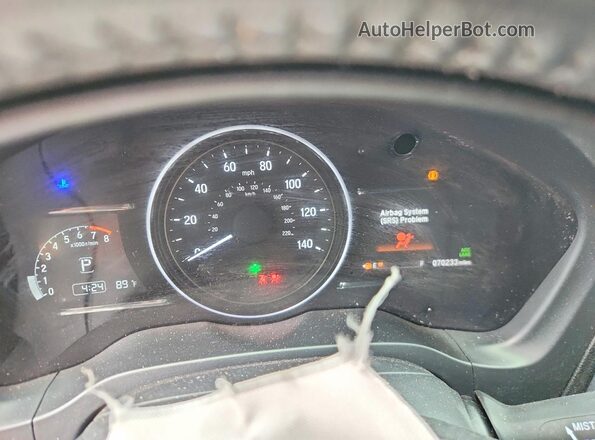 3CZRU6H9XLM734691 2020 HONDA HR-V Синий Вид щитка приборов