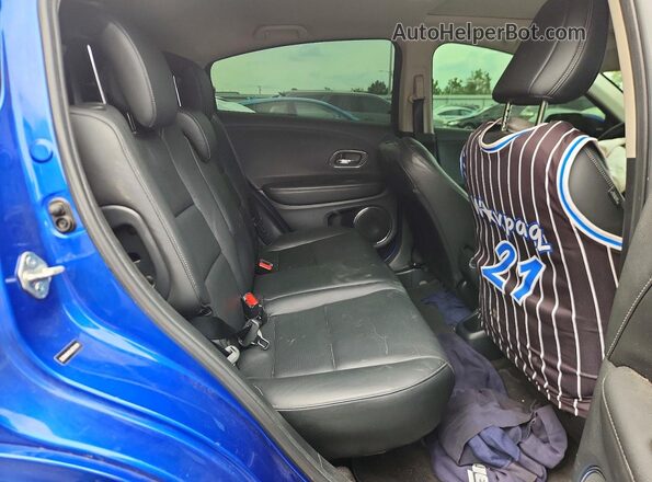 3CZRU6H9XLM734691 2020 HONDA HR-V Синий Вид задней части салона