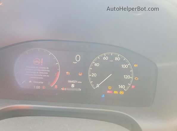 3CZRZ1H30PM732583 2023 HONDA HR-V Серый Вид щитка приборов
