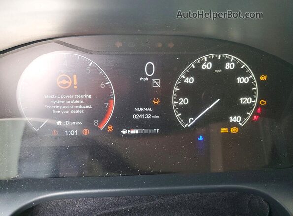 3CZRZ1H30RM715320 2024 HONDA HR-V White Սարքավորումների վահանակի տեսք