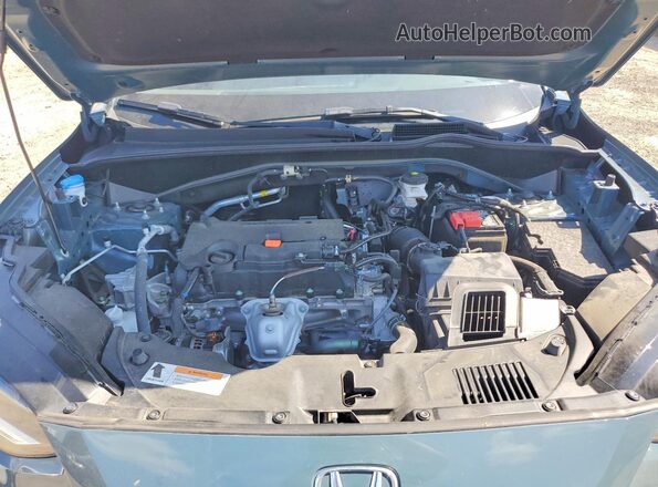 3CZRZ1H30RM715835 2024 HONDA HR-V Синий Вид задней части салона
