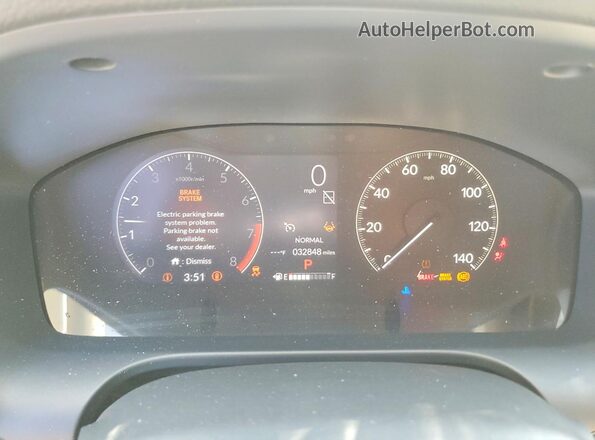 3CZRZ1H30RM753520 2024 HONDA HR-V Gray Սարքավորումների վահանակի տեսք