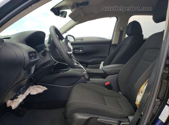 3CZRZ1H30SM740580 2025 HONDA HR-V Черный Вид салона спереди