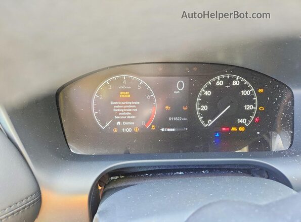 3CZRZ1H30TM706415 2026 HONDA HR-V Черный Вид щитка приборов