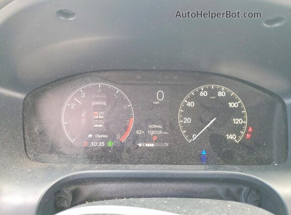 3CZRZ1H32PM724467 2023 HONDA HR-V Charcoal ხელსაწყოთა პანელის ხედი