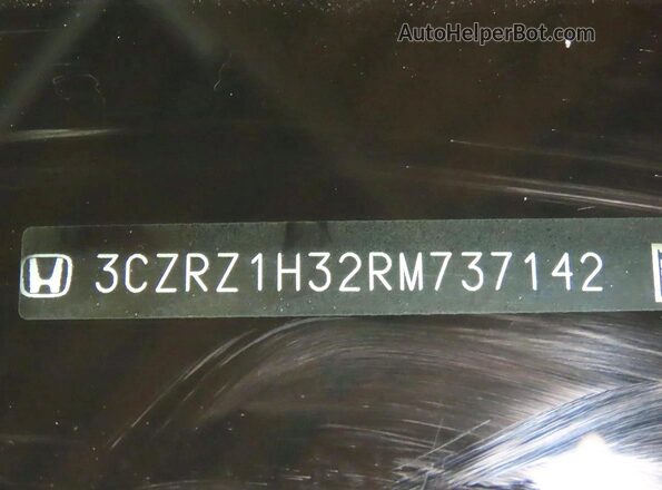3CZRZ1H32RM737142 2024 HONDA HR-V Gray Вид задньої частини салону