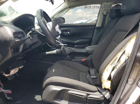 3CZRZ1H32RM742888 2024 HONDA HR-V Gray Widok wnętrza z przodu