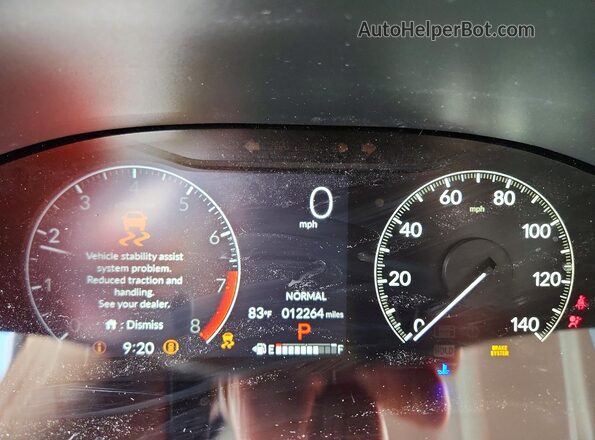 3CZRZ1H32TM711826 2026 HONDA HR-V White Вид щитка приладів
