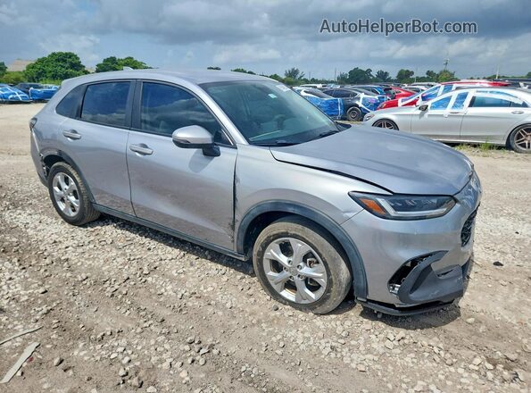 3CZRZ1H33PM740743 2023 HONDA HR-V Серебряный Передняя правая четверть