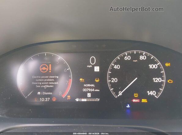 3CZRZ1H33SM733929 2025 HONDA HR-V Gray Вид задніх сидінь