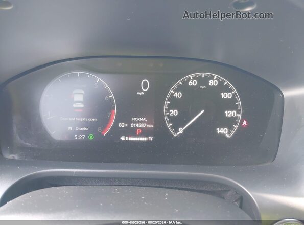 3CZRZ1H33SM749533 2025 HONDA HR-V White Vista de los asientos traseros