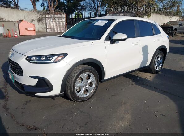 3CZRZ1H33SM749533 2025 HONDA HR-V White Vista tres cuartos delantera izquierda