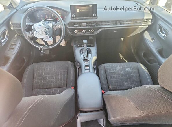 3CZRZ1H34RM733786 2024 HONDA HR-V Black Dashboard view