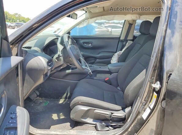 3CZRZ1H34RM750040 2024 HONDA HR-V Black Widok wnętrza z przodu