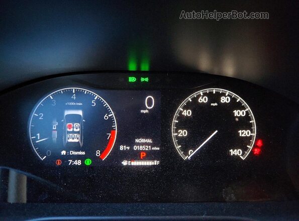 3CZRZ1H35SM722642 2025 HONDA HR-V Серый Вид щитка приборов