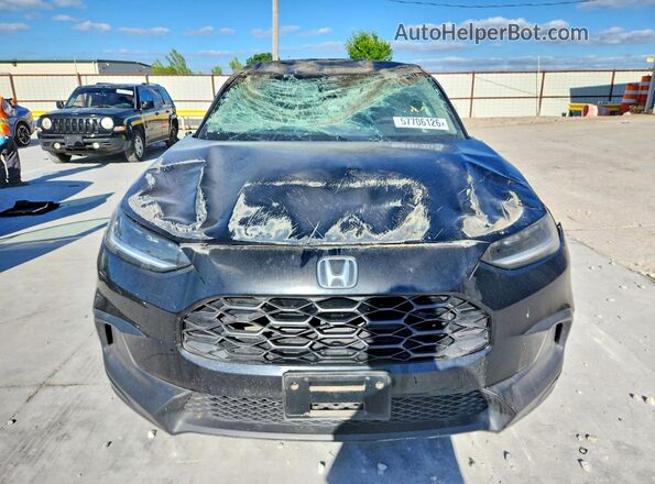 3CZRZ1H36PM736816 2023 HONDA HR-V Black Widok z przodu