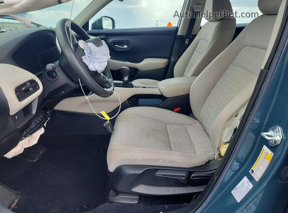 3CZRZ1H36RM726869 2024 HONDA HR-V Teal Front interior view