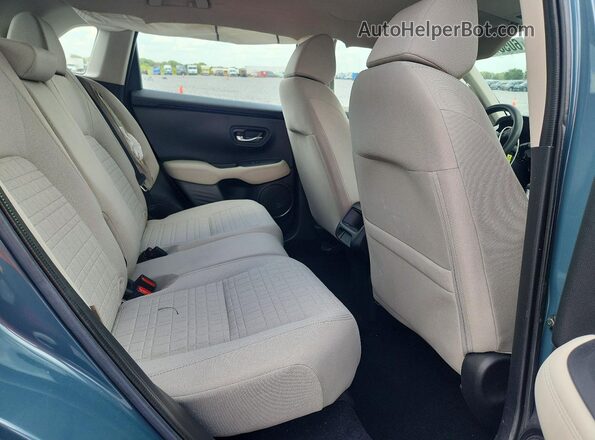 3CZRZ1H36RM726869 2024 HONDA HR-V Teal Rear seats view
