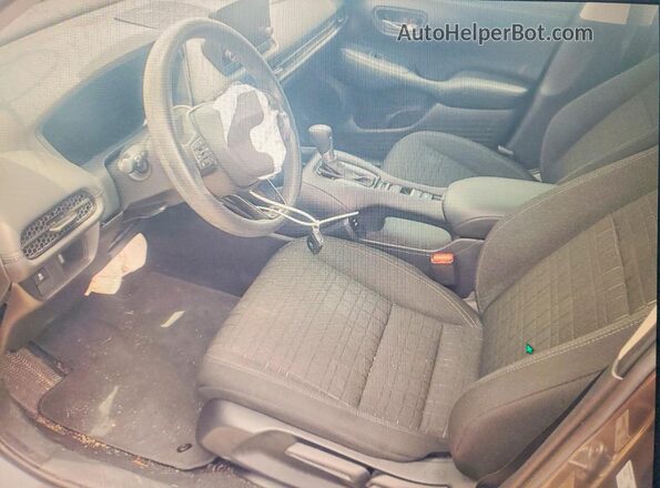 3CZRZ1H36RM749763 2024 HONDA HR-V Silver Widok wnętrza z przodu