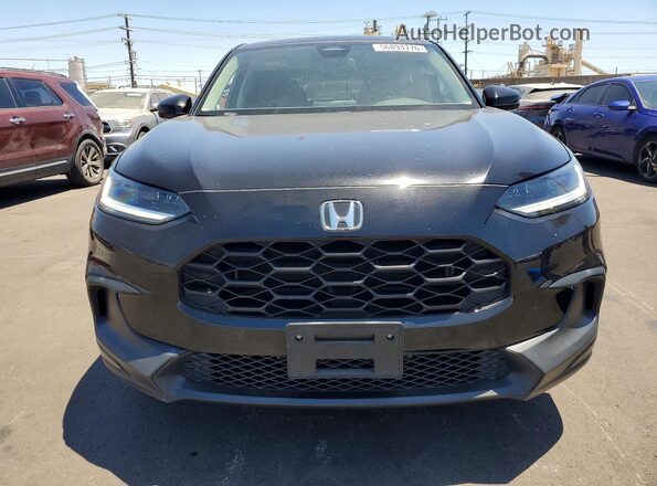 3CZRZ1H37PM709799 2023 HONDA HR-V Black Widok z przodu
