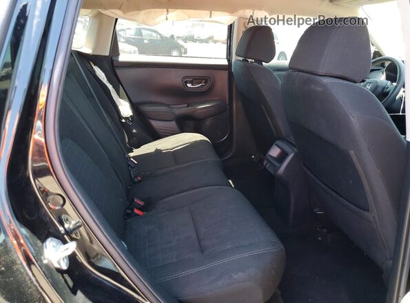 3CZRZ1H37PM709799 2023 HONDA HR-V Black Widok wnętrza z tyłu
