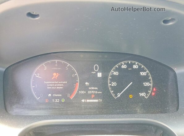 3CZRZ1H37PM709799 2023 HONDA HR-V Black Widok zestawu wskaźników