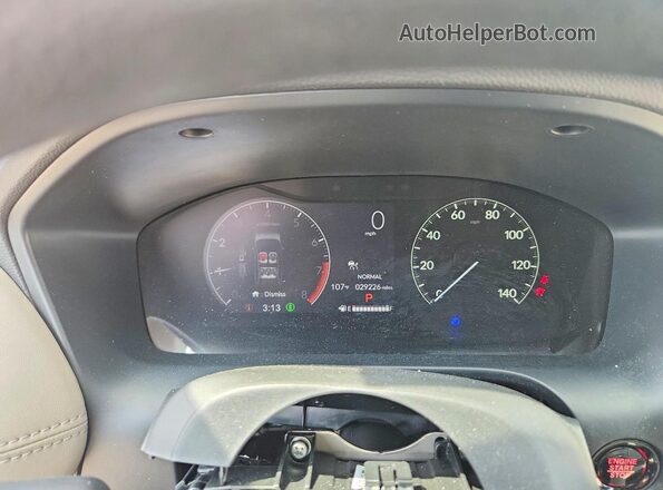 3CZRZ1H38PM742780 2023 HONDA HR-V Green Widok zestawu wskaźników