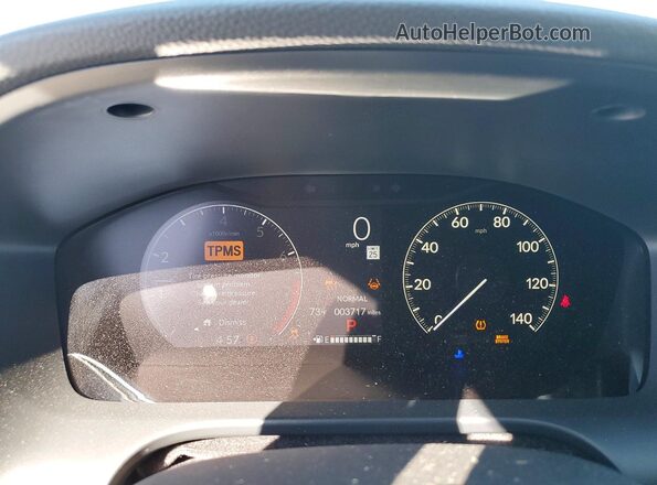 3CZRZ1H38TM736455 2026 HONDA HR-V Серый Вид щитка приборов