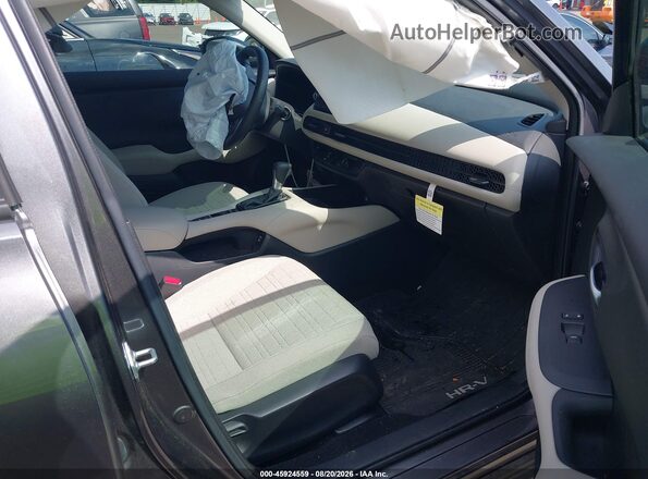 3CZRZ1H39SM758155 2025 HONDA HR-V Gray Front interior view