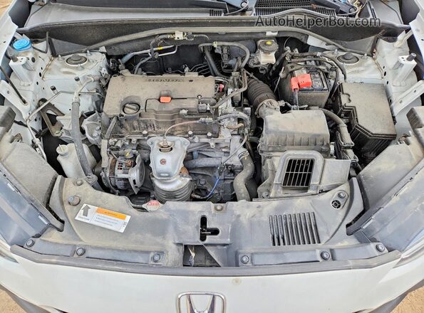 3CZRZ1H3XPM724507 2023 HONDA HR-V White Vista del compartimento del motor