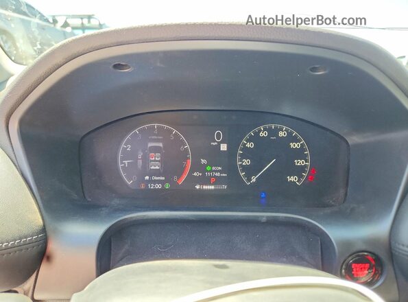 3CZRZ1H3XPM726001 2023 HONDA HR-V White Widok zestawu wskaźników