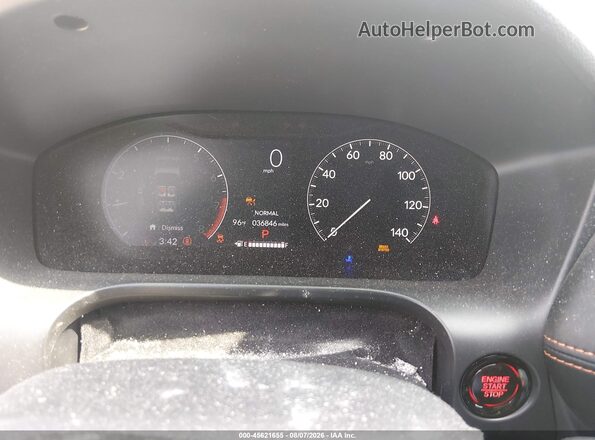 3CZRZ1H50PM739759 2023 HONDA HR-V Blue Widok tylnych siedzeń