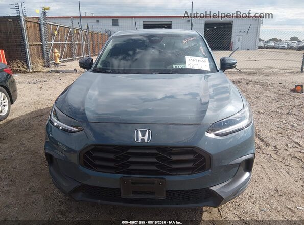 3CZRZ1H50PM739759 2023 HONDA HR-V Blue Widok zestawu wskaźników