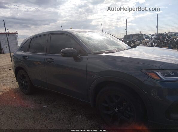 3CZRZ1H50PM739759 2023 HONDA HR-V Blue Widok wnętrza z tyłu