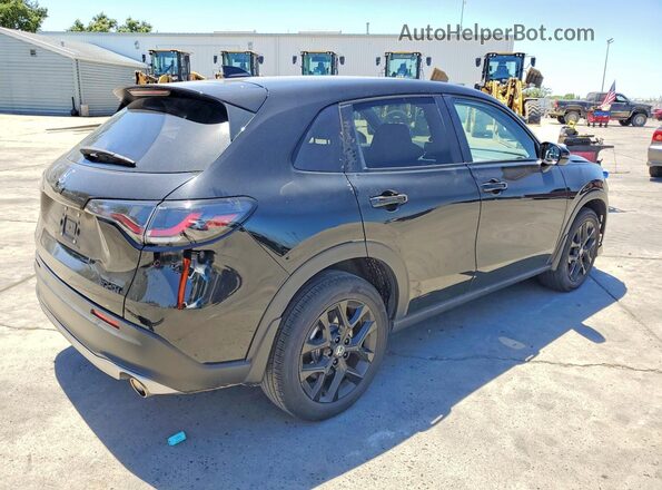 3CZRZ1H50SM741035 2025 HONDA HR-V Черный Задняя правая четверть
