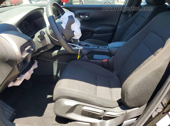 3CZRZ1H50SM741035 2025 HONDA HR-V Черный Вид салона спереди