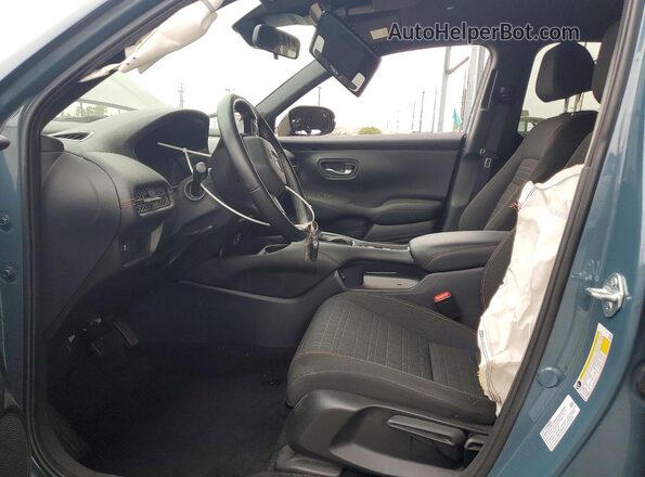 3CZRZ1H50SM748406 2025 HONDA HR-V Blue Widok wnętrza z przodu