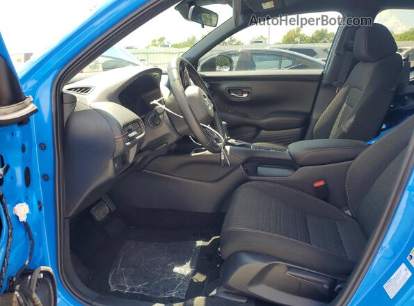 3CZRZ1H50TM714757 2026 HONDA HR-V Blue Widok wnętrza z przodu