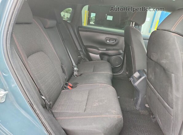 3CZRZ1H51PM710691 2023 HONDA HR-V Teal უკანა სალონის ხედი