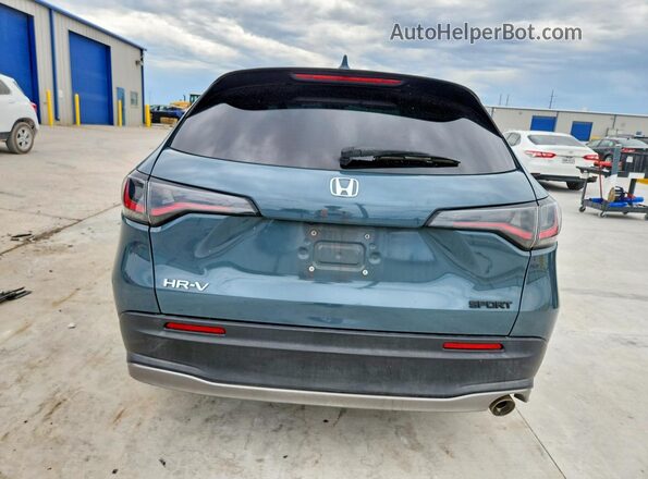 3CZRZ1H51PM710691 2023 HONDA HR-V Teal უკანა ხედი