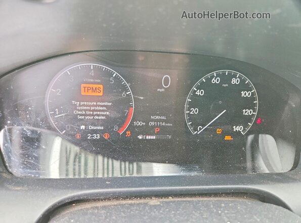 3CZRZ1H51PM710691 2023 HONDA HR-V Teal ხელსაწყოთა პანელის ხედი
