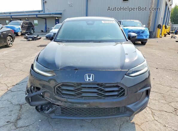 3CZRZ1H51RM745699 2024 HONDA HR-V Black Front view