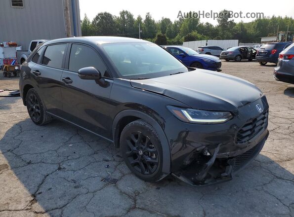 3CZRZ1H51RM745699 2024 HONDA HR-V Black Front right