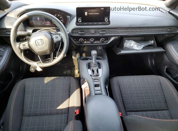 3CZRZ1H51RM745699 2024 HONDA HR-V Black Dashboard view