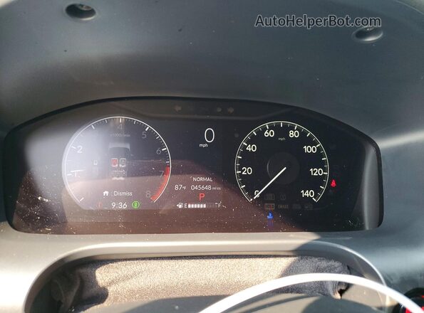 3CZRZ1H51RM745699 2024 HONDA HR-V Black Instrument cluster view