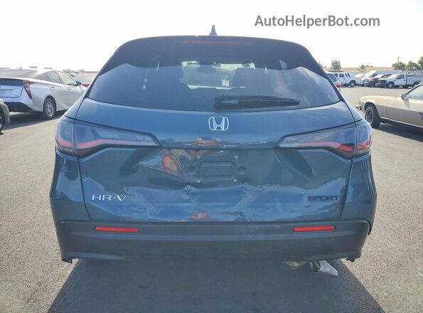 3CZRZ1H51RM752989 2024 HONDA HR-V Blue Rear view